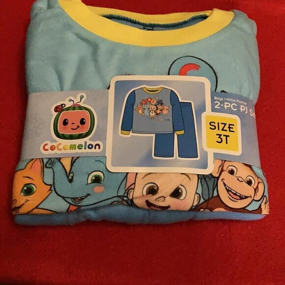 NEW Cocomelon Toddler Unisex Pajama Set, 2-Piece - Picture 7 of 7
